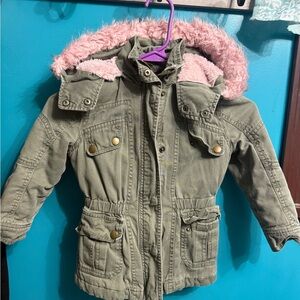 Jou Jou Gray Jacket with Chain Detail